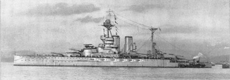 HMS Valiant 1918